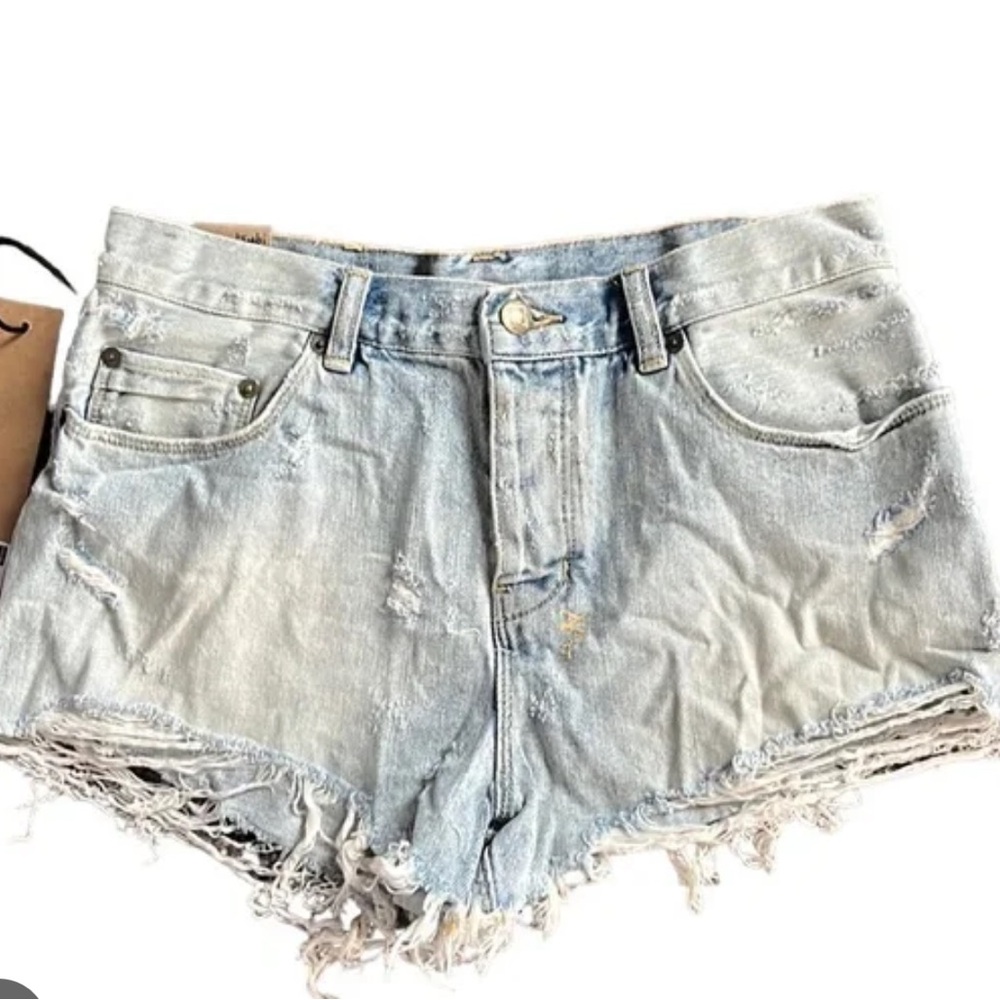 NWT Women Ksubi Highriae cut off shorts sz 31